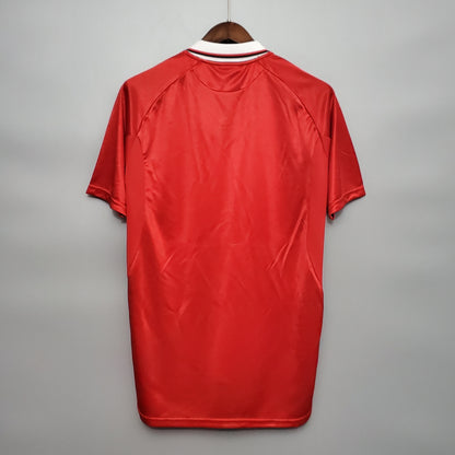 1999/2000 Manchester United Home Retro Football Shirt Champions League Final