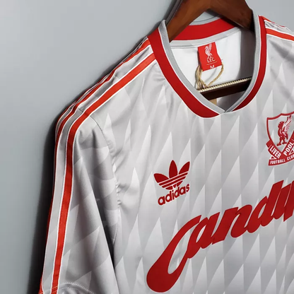 1989/1991 Candy Liverpool Away Retro Football Shirt