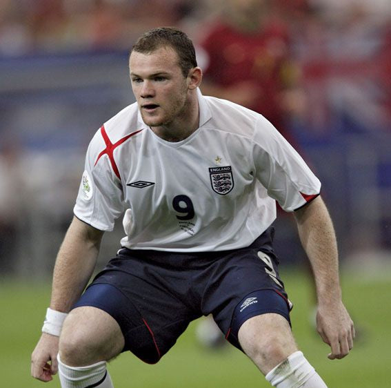 2006 England Home Retro Football Shirt World Cup