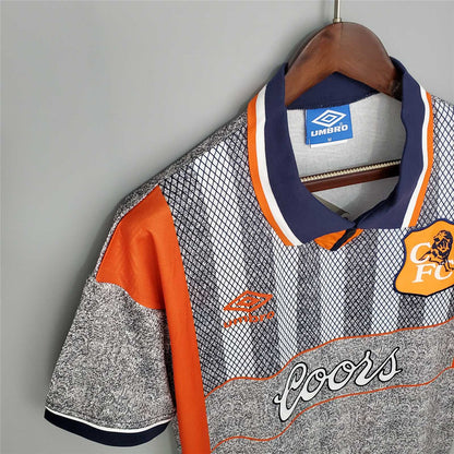1994/1996 Chelsea Away Grey Retro Football Shirt