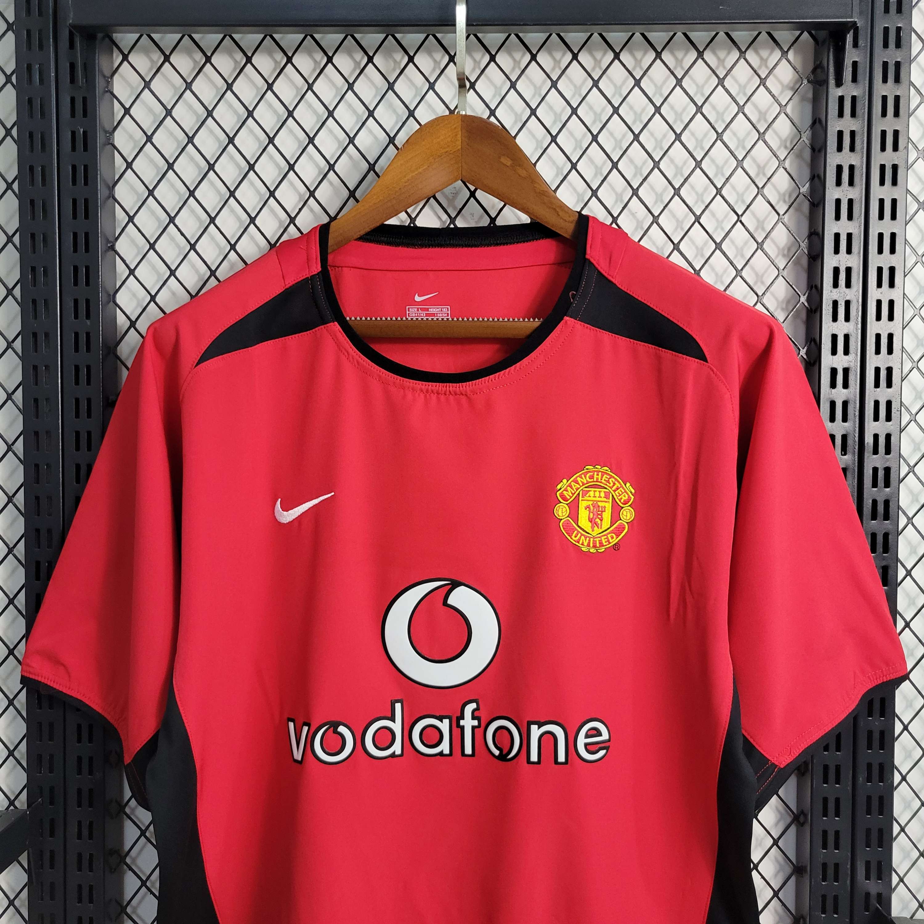 2002/2004 Manchester United Home Retro Football Shirt