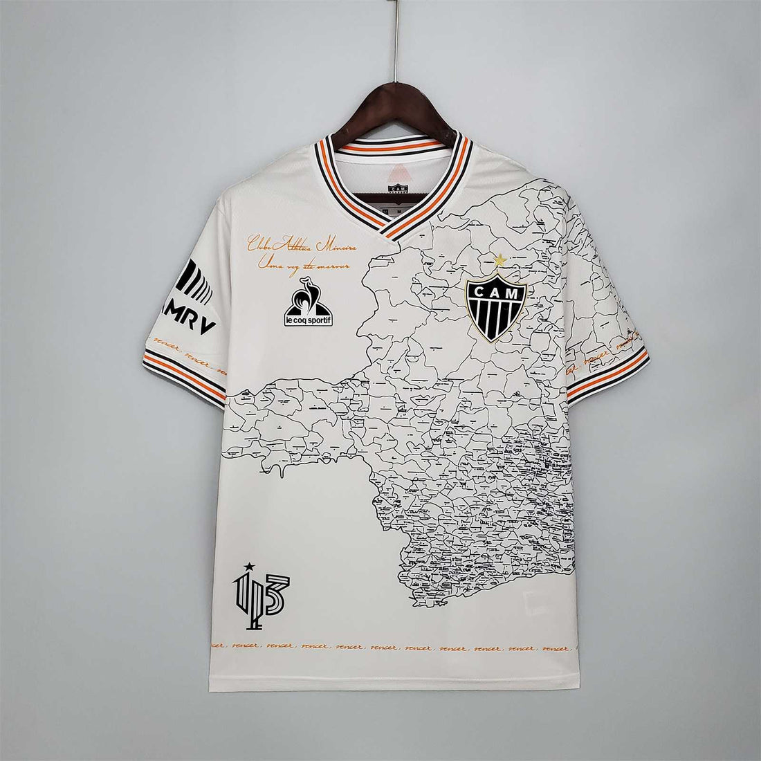 2021/2022 Atletico Mineiro Away Map Football Shirt