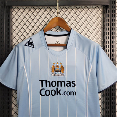 2007/2008 Manchester City Home Retro Football Shirt