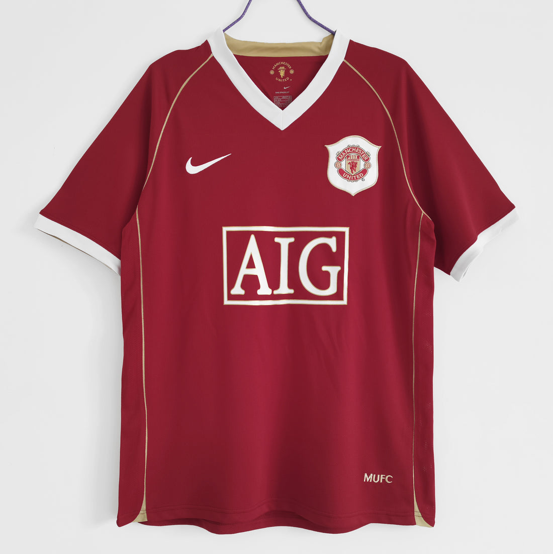 2006/2007 Manchester United Home Retro Shirt