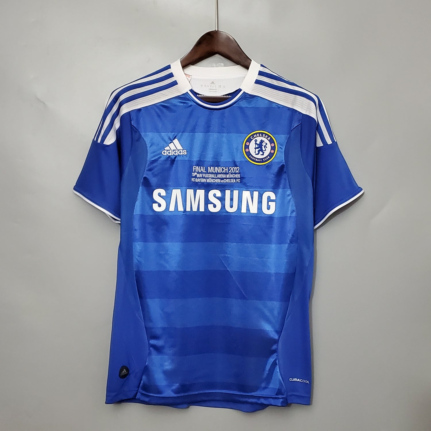 2011/2012 Chelsea Home Retro Shirt Champions League Final Munich
