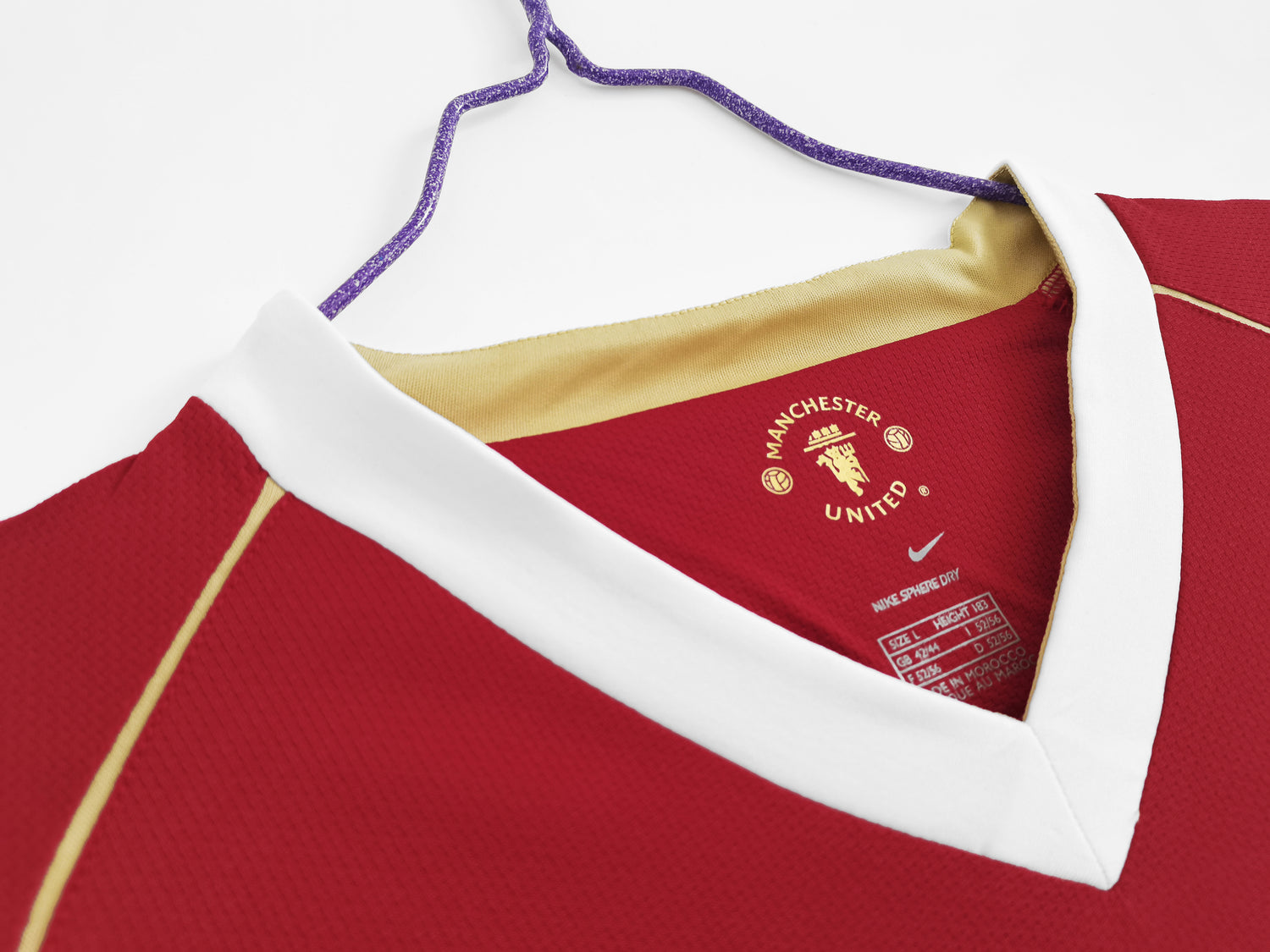 2006/2007 Manchester United Home Retro Shirt