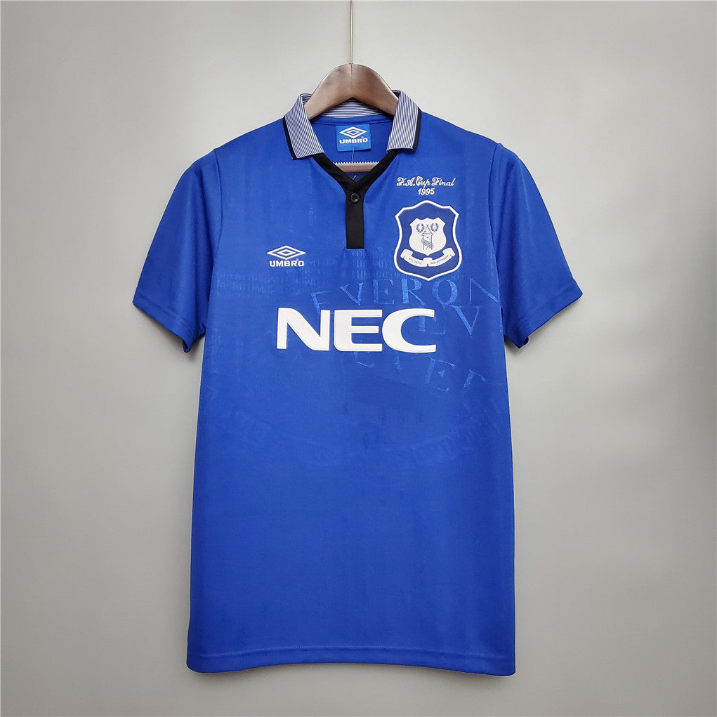 1994/1995 Everton Home Retro Football Shirt Fa Cup Final