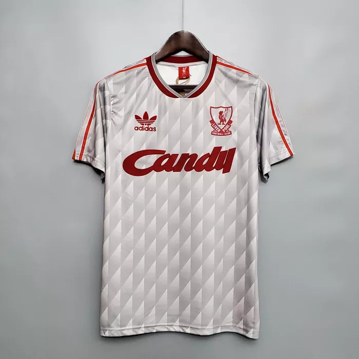 1989/1991 Candy Liverpool Away Retro Football Shirt