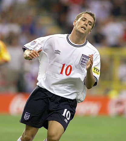2000 England Home Retro Football Shirt Euro