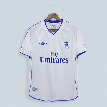 2001/2003 Chelsea Away White Retro Football Shirt
