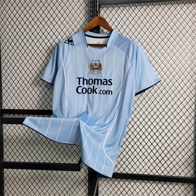 2007/2008 Manchester City Home Retro Football Shirt
