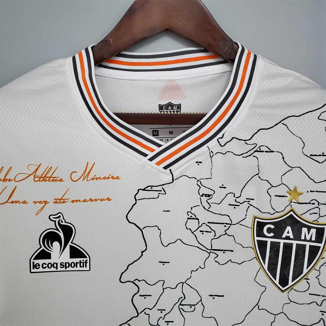 2021/2022 Atletico Mineiro Away Map Football Shirt