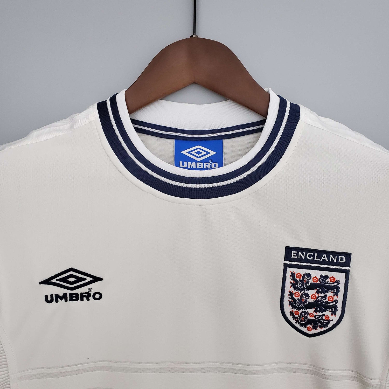 2000 England Home Retro Football Shirt Euro