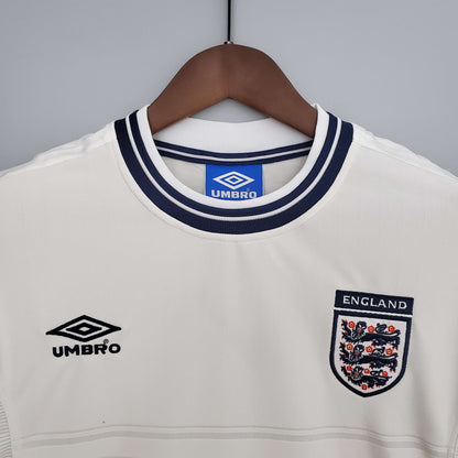 2000 England Home Retro Football Shirt Euro