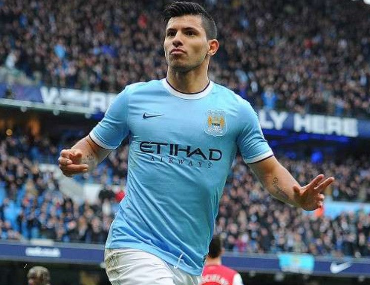 2013/2014 Manchester City Home Retro Football Shirt