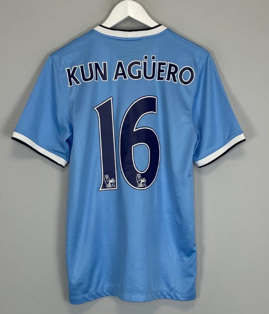 2013/2014 Manchester City Home Retro Football Shirt