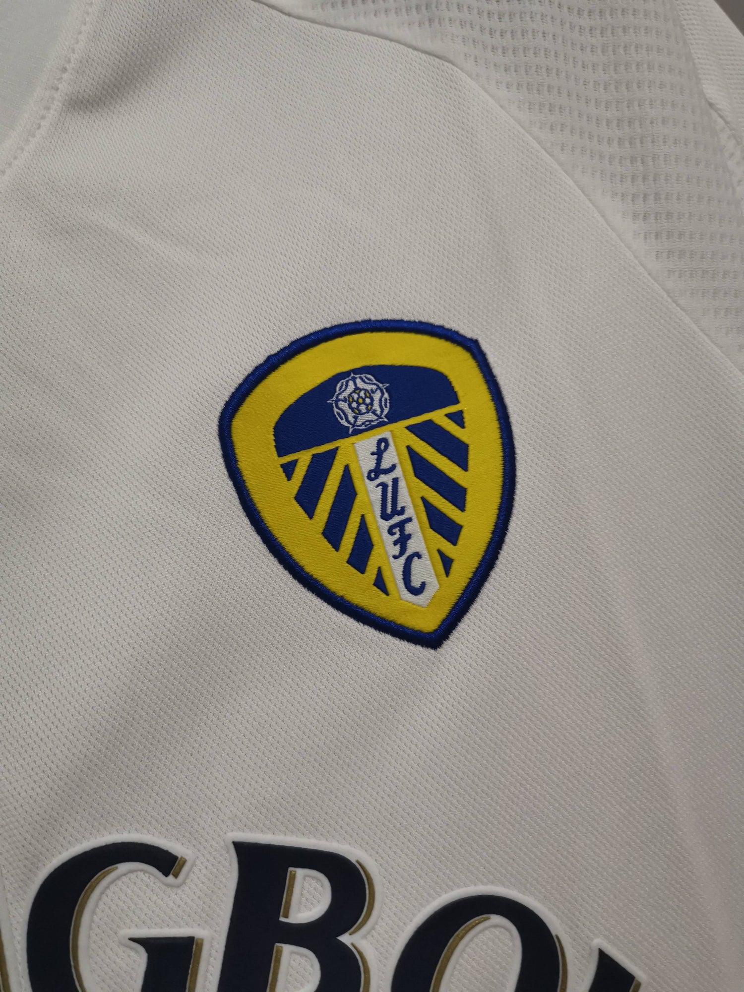 2000/2001 Leeds United Home Retro Shirt