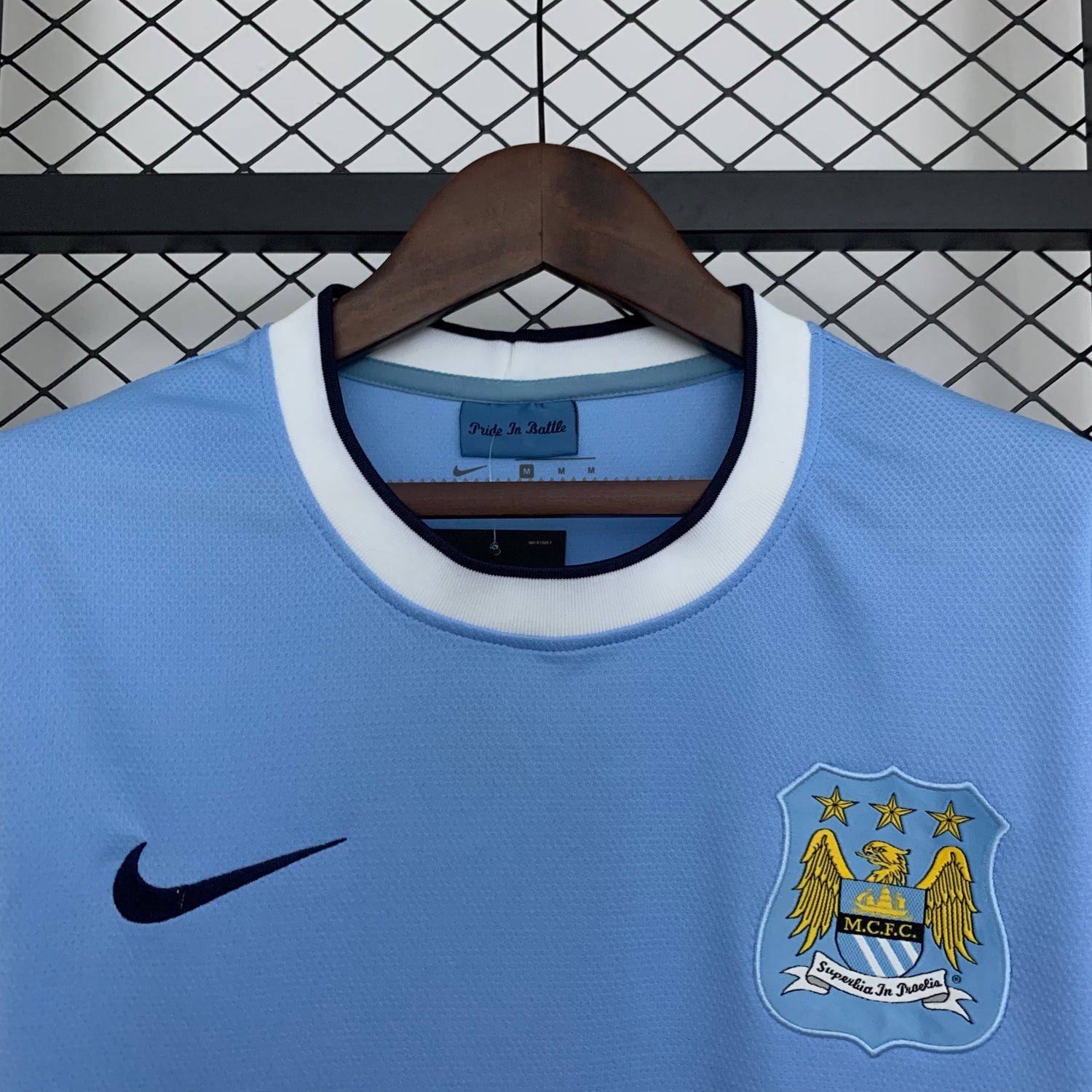 2013/2014 Manchester City Home Retro Football Shirt