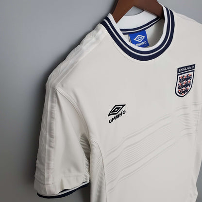 2000 England Home Retro Football Shirt Euro