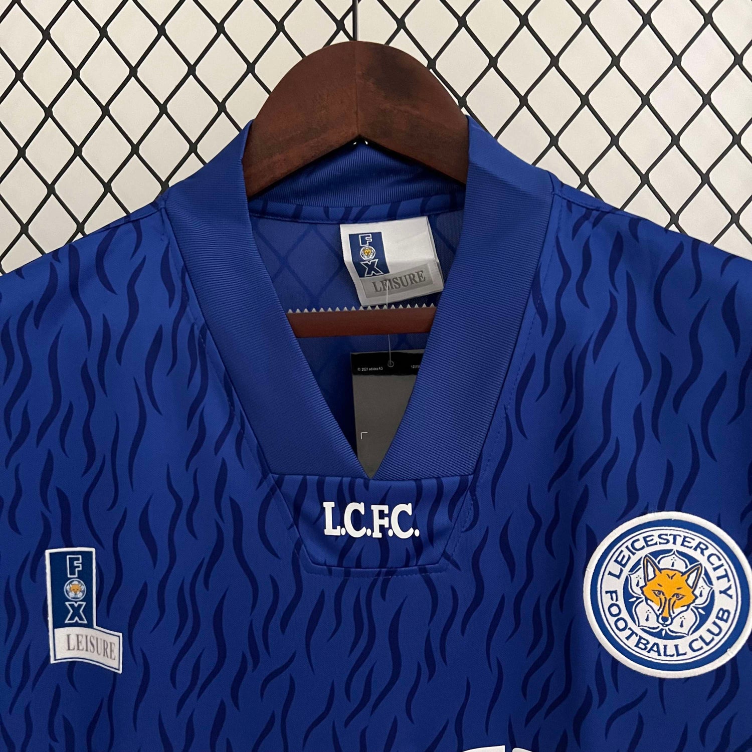 1992/1994 Leicester Home Retro Football Shirt