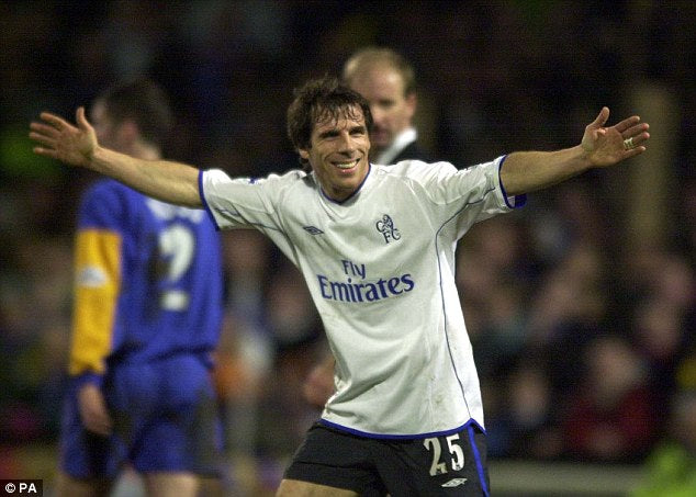 2001/2003 Chelsea Away White Retro Football Shirt