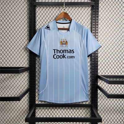 2007/2008 Manchester City Home Retro Football Shirt
