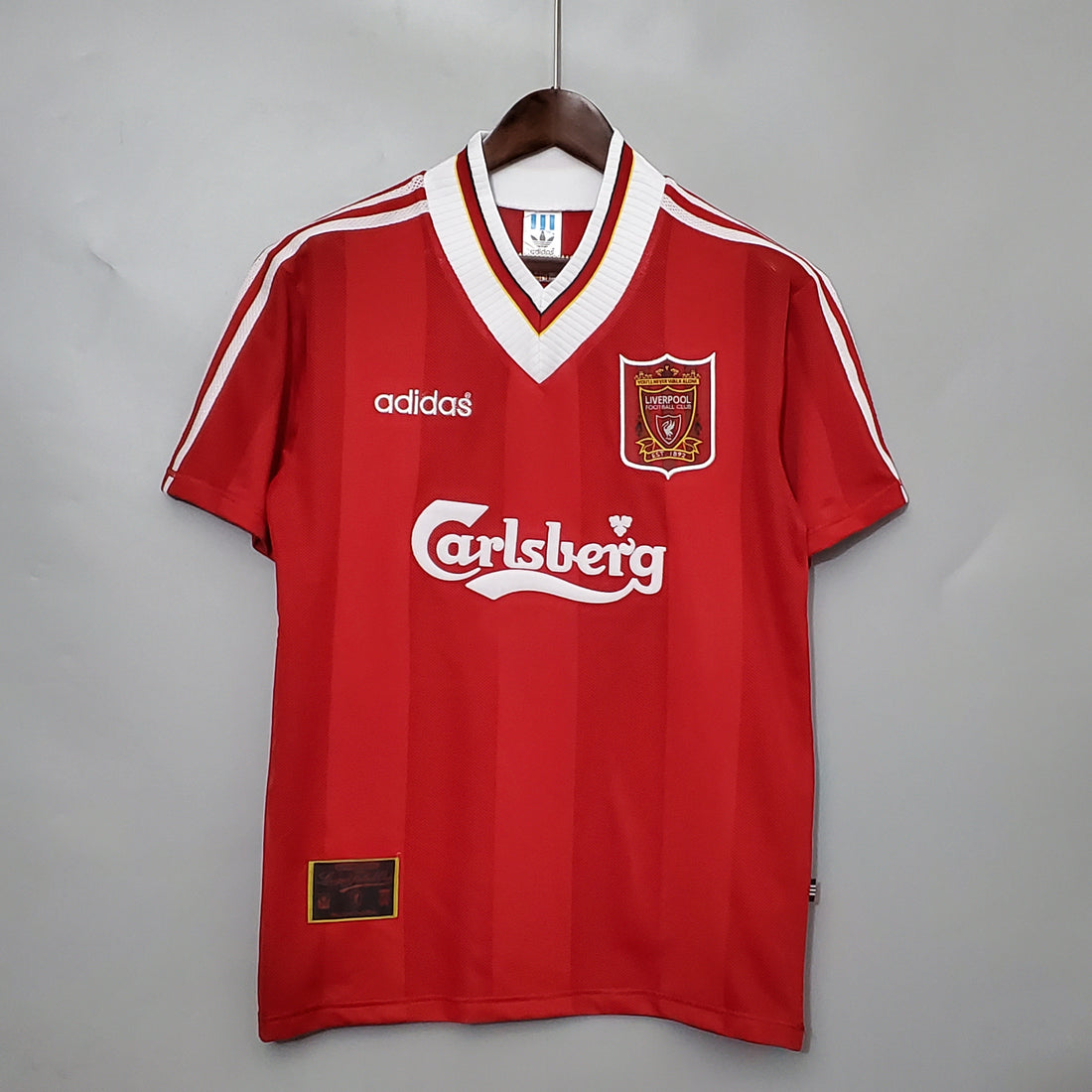 1995/1996 Liverpool Home Football Retro Shirt