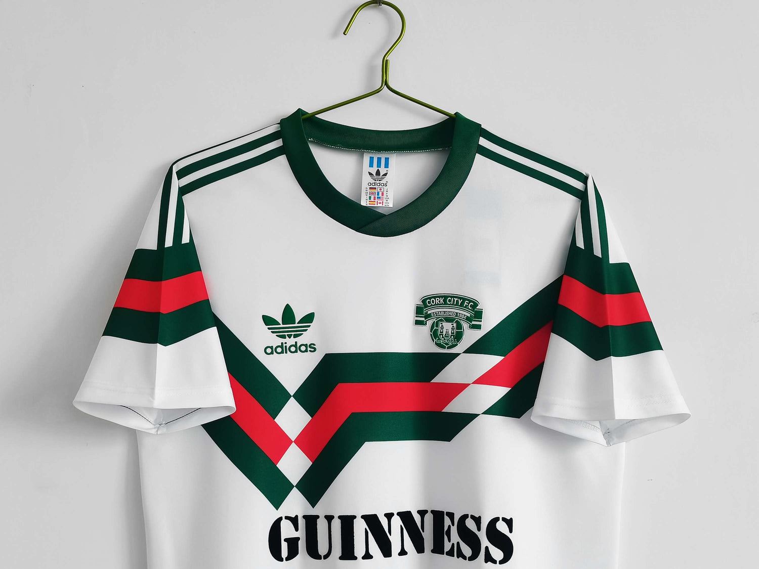 1988/1989 Cork City Home Retro Football Shirt Guinness Ireland