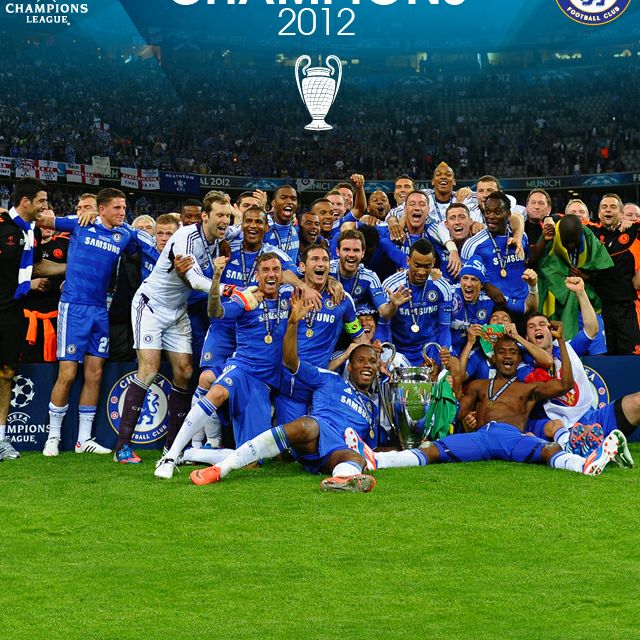 2011/2012 Chelsea Home Retro Shirt Champions League Final Munich