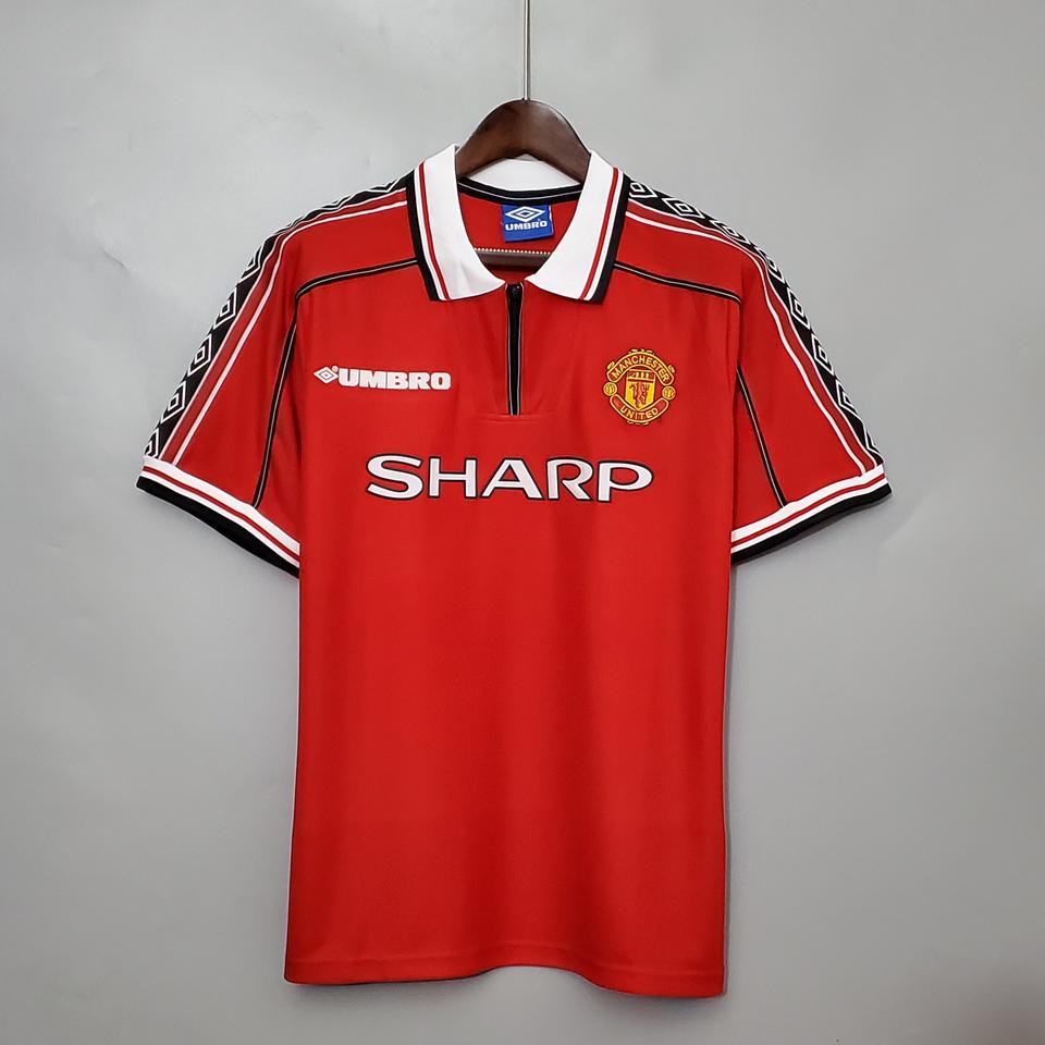 1998/1999 Manchester United Home Retro Football Shirt