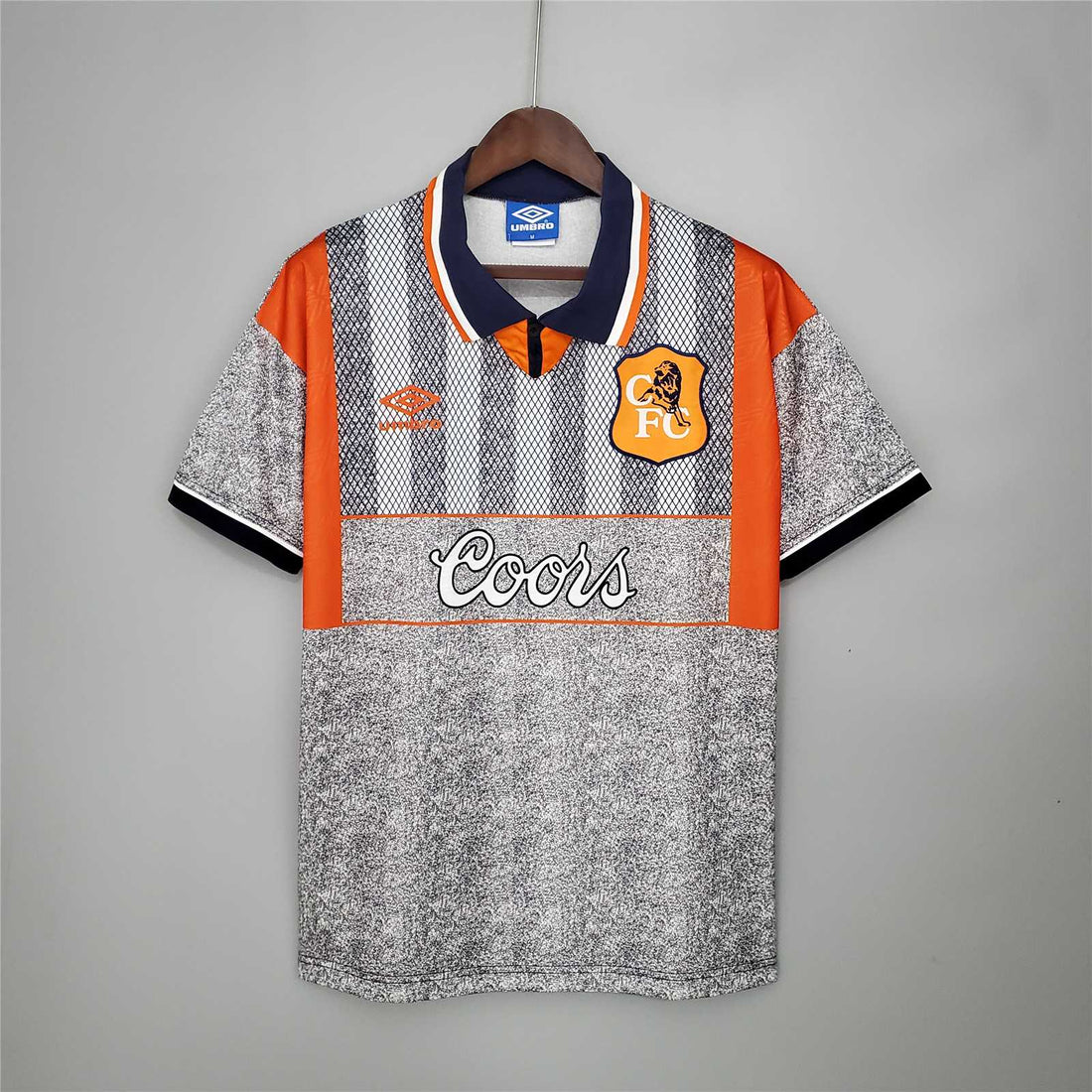 1994/1996 Chelsea Away Grey Retro Football Shirt