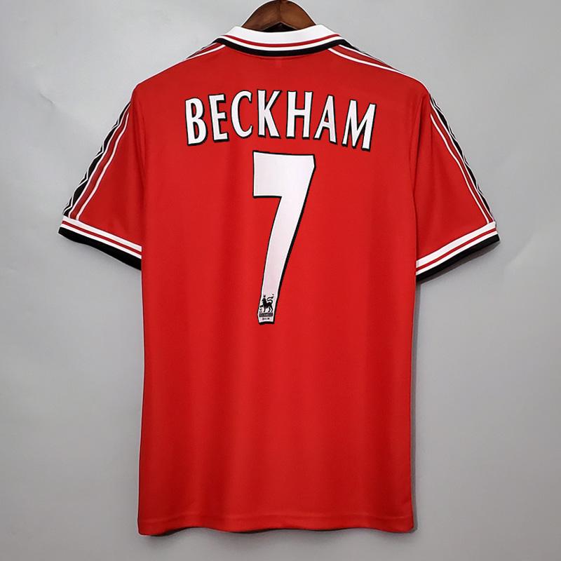 1998/1999 Manchester United Home Retro Football Shirt