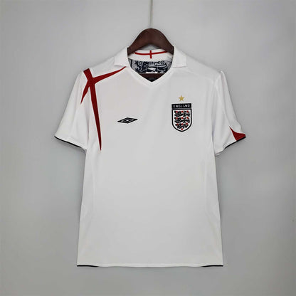 2006 England Home Retro Football Shirt World Cup