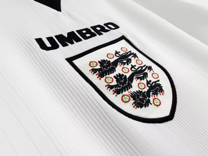 1996 England Home Retro Football Shirt