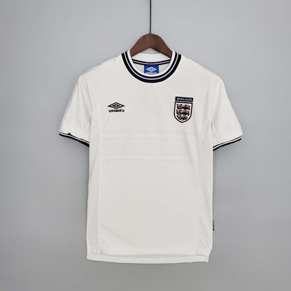 2000 England Home Retro Football Shirt Euro