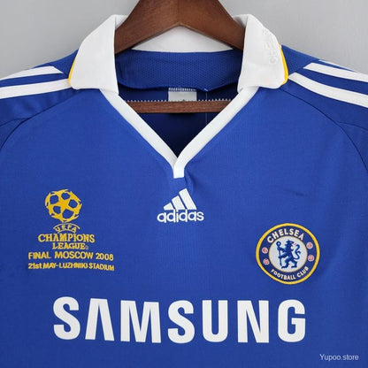 2008/2009 Chelsea Home Retro Shirt Champions League Final Moscow