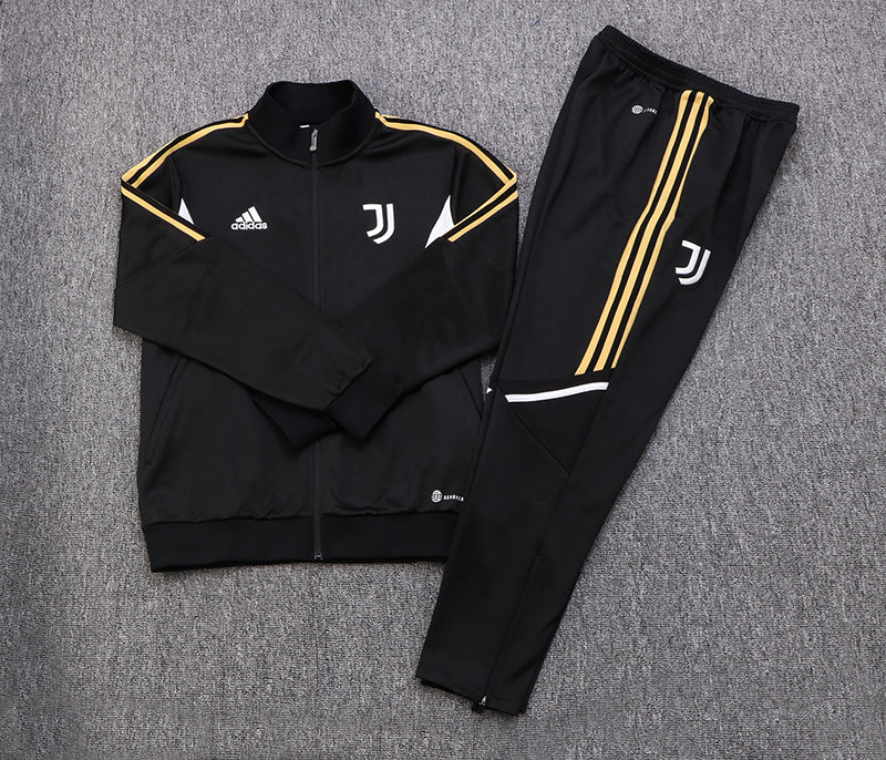 juventus 22 23 black Football Tracksuit