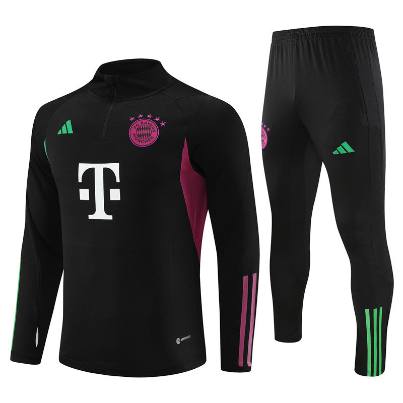 bayern munich 23 24 light grey Football Tracksuit