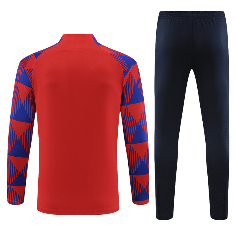 barcelona 23 24 red Football Tracksuit