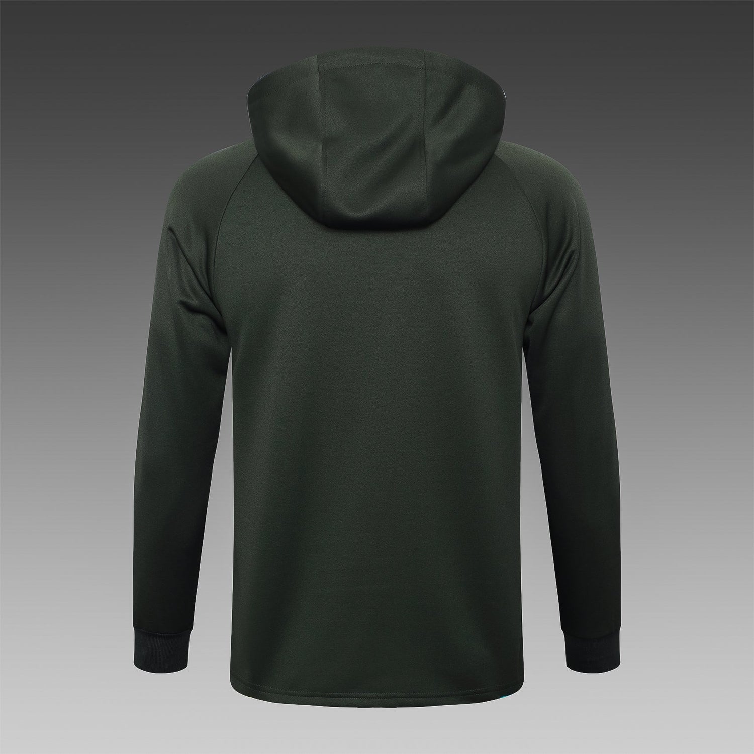 barcelona 23 24 dark green tracksuit with hat