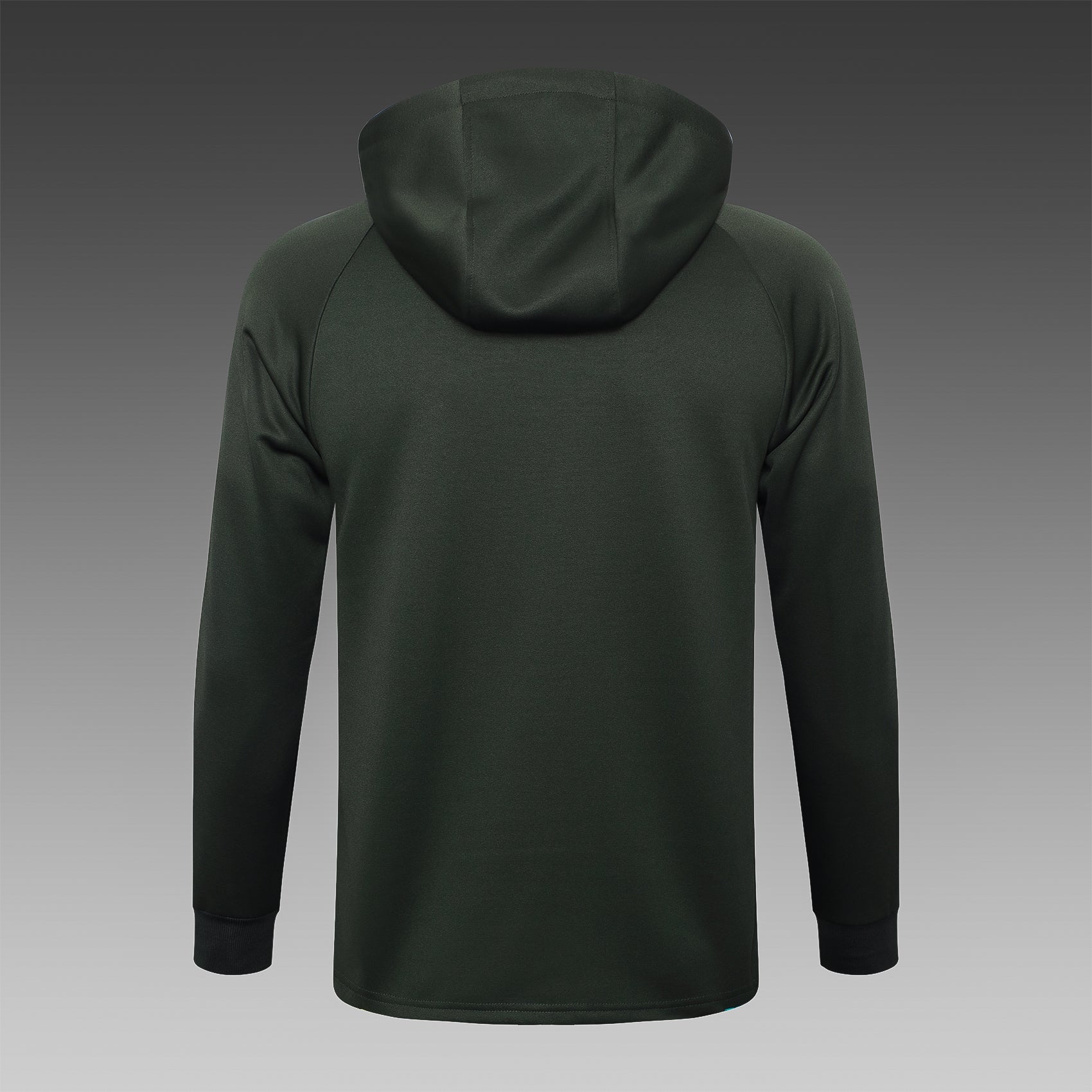 barcelona 23 24 dark green tracksuit with hat