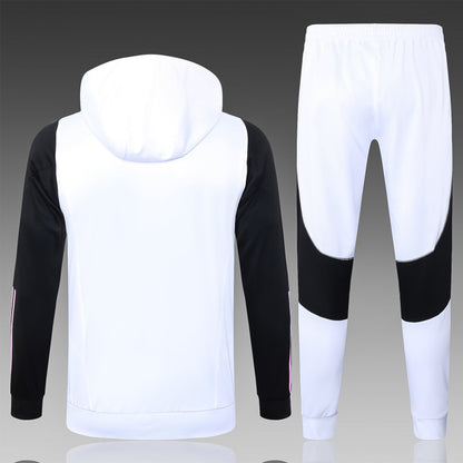 juventus 23 24 white Football Tracksuit with hat