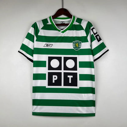 sporting lisbon 03 04 home Retro jersey