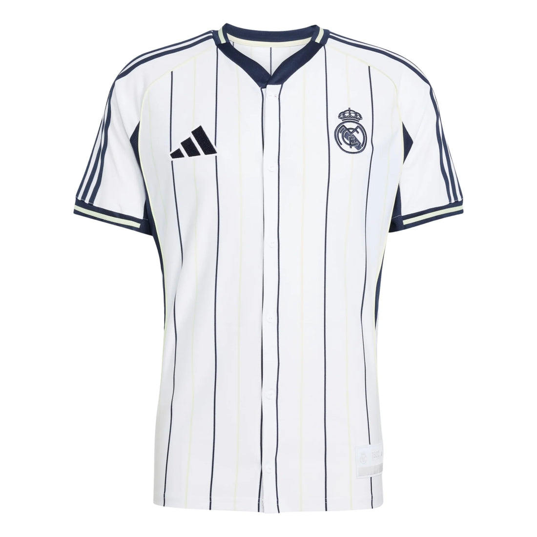 2025-26 Real Madrid Baseball Shirt