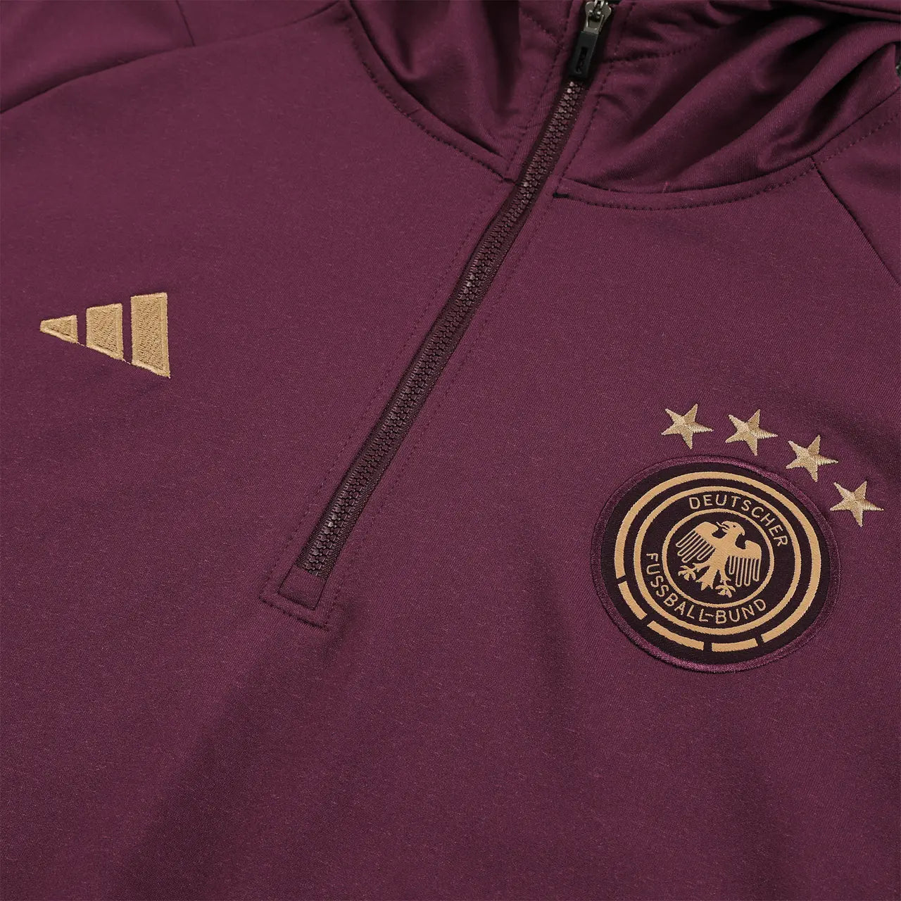 germany 23 24 red tracksuit hoodie