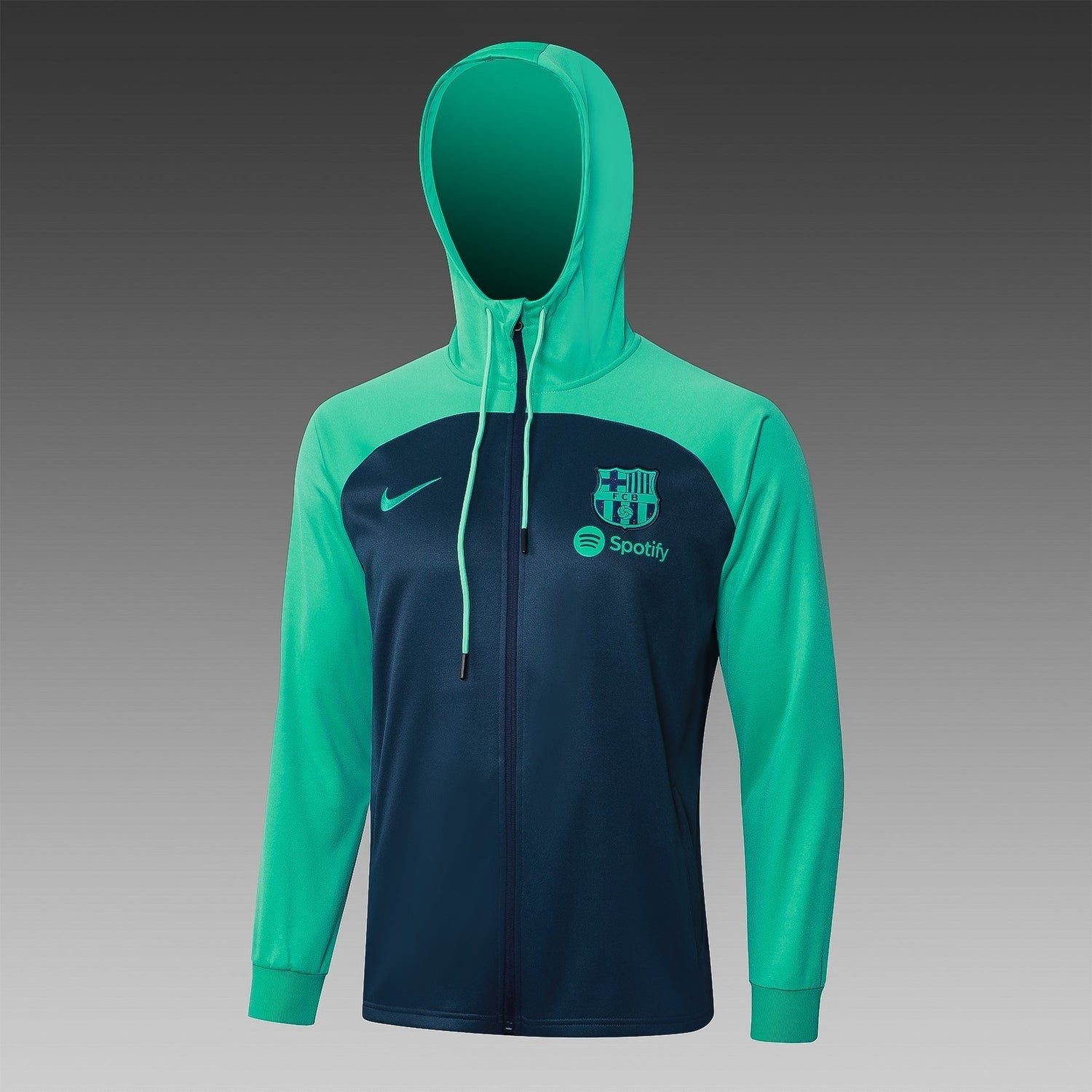 barcelona 23 24 royal blue Football Tracksuit with hat