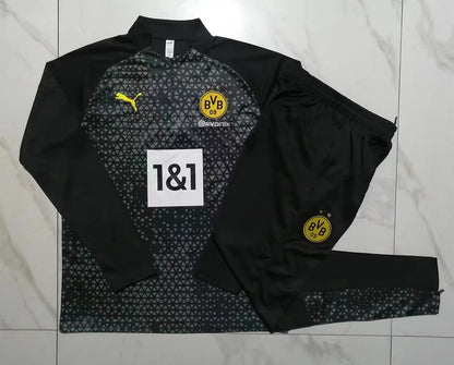 borussia dortmund 23 24 black tracksuit 1