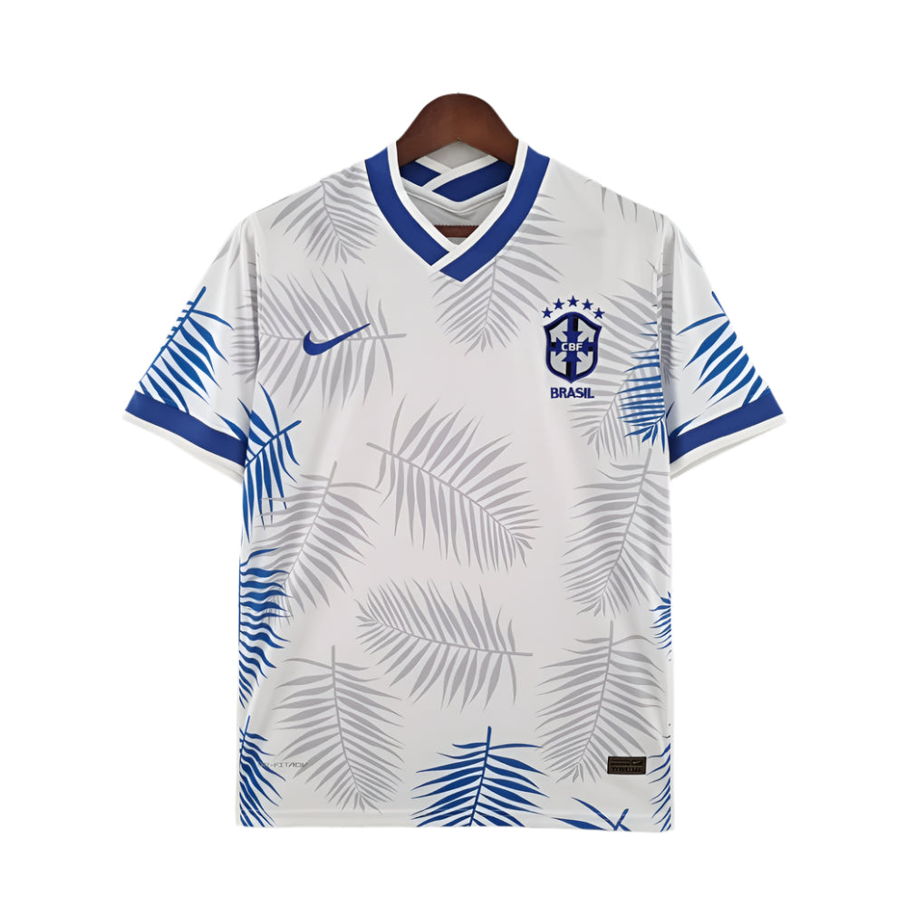brazil shirt blue leaf edition