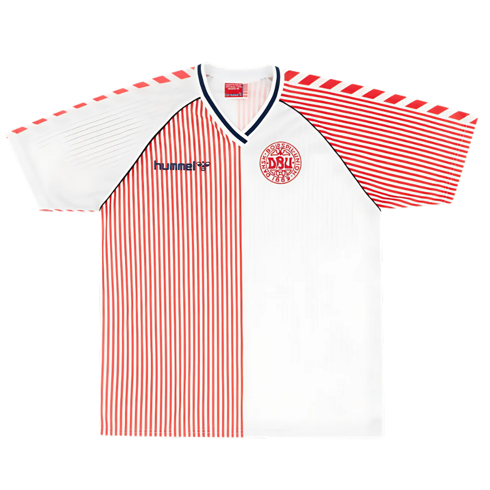 1986 Denmark Retro Away Shirt