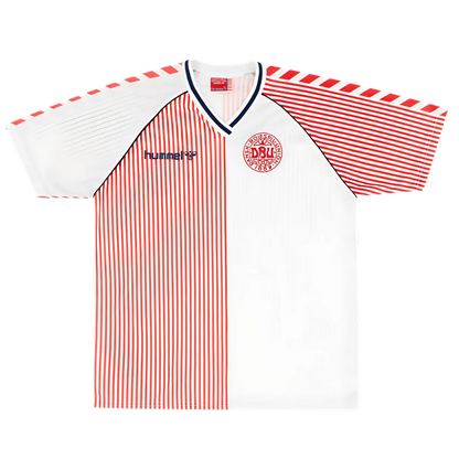 1986 Denmark Retro Away Shirt